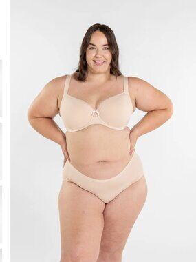 NWT Understance Marion FlexWire Demi Bra in Light Beige